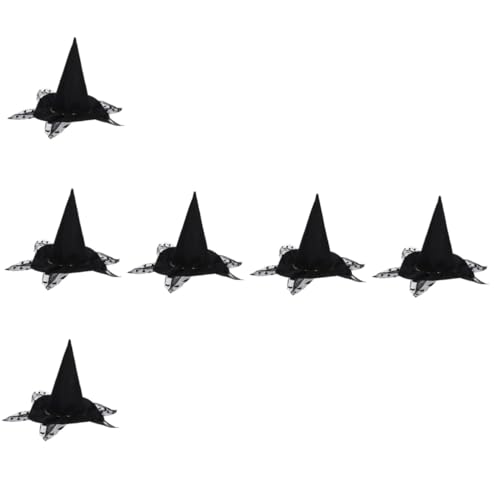 BESPORTBLE 6 STK Kleidung Für Haustiere Kleiner Haustierhut Hexenmantel Für Haustier Hund Halloween Hexenhut Halloween-haustierbedarf Dekoration Halloween-haustierkostü Welpen-Outfits Vlies BESPORTBLE 6 STK Kleidung Für Haustiere Kleiner Haustierhut Hexenmantel Für Haustier Hund Halloween Hexenhut Halloween-haustierbedarf Dekoration Halloween-haustierkostü Welpen-Outfits Vlies von BESPORTBLE