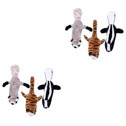 BESPORTBLE 2sets Hund Quietschendes Kauspielzeug Haustier Plüsch Molaren Spielzeug Hund Zähne Knirschen Spielzeug Heimtierbedarf 3 Stücke * 2 BESPORTBLE 2sets Hund Quietschendes Kauspielzeug Haustier Plüsch Molaren Spielzeug Hund Zähne Knirschen Spielzeug Heimtierbedarf 3 Stücke * 2 von BESPORTBLE