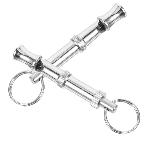BESPORTBLE 6 STK Ultraschallpfeife freilaufgehege Deutscher schäferhund ultrasonic Hundepfeife Dog Whistles Klicker für Hundetraining Haustierpfeife Pfeife für Hunde Pfeife aus Metall Silver BESPORTBLE 6 STK Ultraschallpfeife freilaufgehege Deutscher schäferhund ultrasonic Hundepfeife Dog Whistles Klicker für Hundetraining Haustierpfeife Pfeife für Hunde Pfeife aus Metall Silver von BESPORTBLE