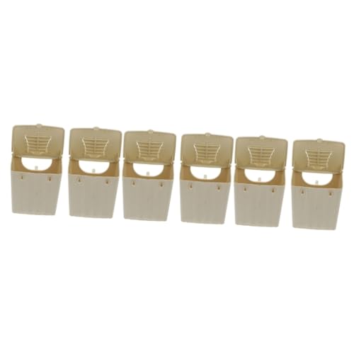 BESPORTBLE 6 STK Vogelzuchtbox Vogelkäfige Vogel nisten Nymphensittich vogelhaus Birdcage Brutkasten für Vögel Vogelzubehör einfach Haustierkäfig Spielzeug Kleiner Papagei Terrarium Plastik BESPORTBLE 6 STK Vogelzuchtbox Vogelkäfige Vogel nisten Nymphensittich vogelhaus Birdcage Brutkasten für Vögel Vogelzubehör einfach Haustierkäfig Spielzeug Kleiner Papagei Terrarium Plastik von BESPORTBLE