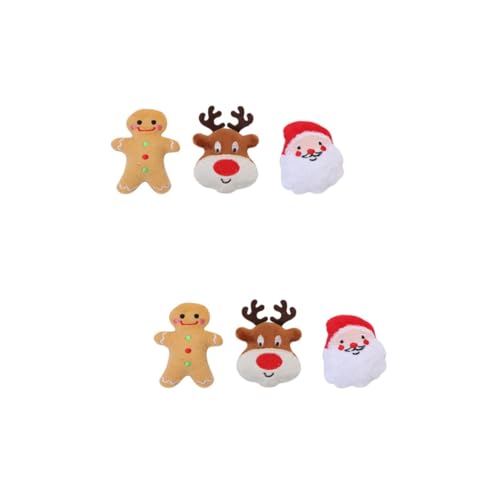 BESPORTBLE 6 STK Weihnachtsspielzeug Für Haustiere Stofftiere Für Hunde Beißspielzeug Für Welpen Katze Katzenminze Spielzeug Unzerstörbares Hundespielzeug Kauspielzeug Für Welpen Plüsch BESPORTBLE 6 STK Weihnachtsspielzeug Für Haustiere Stofftiere Für Hunde Beißspielzeug Für Welpen Katze Katzenminze Spielzeug Unzerstörbares Hundespielzeug Kauspielzeug Für Welpen Plüsch von BESPORTBLE
