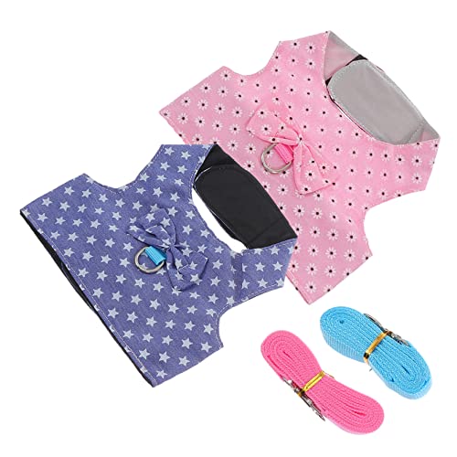 BESPORTBLE 6 Sätze Hasenkleidung Kaninchen Kleidung Haustier-Kaninchen-Geschirr Hasengeschirr Und Leine Katzengeschirr Verstellbare Hasenweste Meerschweinchen-geschirrleine Hasenleine Stoff BESPORTBLE 6 Sätze Hasenkleidung Kaninchen Kleidung Haustier-Kaninchen-Geschirr Hasengeschirr Und Leine Katzengeschirr Verstellbare Hasenweste Meerschweinchen-geschirrleine Hasenleine Stoff von BESPORTBLE