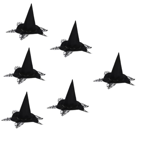 BESPORTBLE 6 Sätze Kleidung Für Haustiere Hexenkostüm Halloween-hundezubehör Kätzchen Hexenhut Halloween-kostüme Für Haustiere Halloween-haustierbedarf Hunde & Katze Zaubererhut Umhang Vlies BESPORTBLE 6 Sätze Kleidung Für Haustiere Hexenkostüm Halloween-hundezubehör Kätzchen Hexenhut Halloween-kostüme Für Haustiere Halloween-haustierbedarf Hunde & Katze Zaubererhut Umhang Vlies von BESPORTBLE