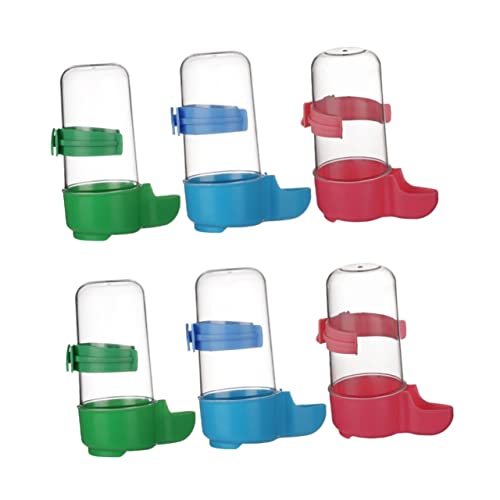 BESPORTBLE 6 Stck. Teiliges Parrot Water Bowl Automatischer Vogelkäfig Wassertrinker Langlebiger Futterspender für Papageien Wellensittiche Einfach zu Montierender Vogelkäfig Zubehör in Rot BESPORTBLE 6 Stck. Teiliges Parrot Water Bowl Automatischer Vogelkäfig Wassertrinker Langlebiger Futterspender für Papageien Wellensittiche Einfach zu Montierender Vogelkäfig Zubehör in Rot von BESPORTBLE