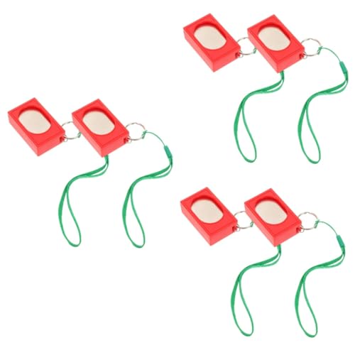 BESPORTBLE 6 STK Haustier-clicker Gehorsamshilfe Für Hunde Bellkontrollgerät Clicker Für Hundetraining Clicker Zum Rufen Von Haustieren Hundetrainingsgeräte Hunderuf-clicker Pferdeklicker Rot BESPORTBLE 6 STK Haustier-clicker Gehorsamshilfe Für Hunde Bellkontrollgerät Clicker Für Hundetraining Clicker Zum Rufen Von Haustieren Hundetrainingsgeräte Hunderuf-clicker Pferdeklicker Rot von BESPORTBLE