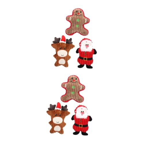 BESPORTBLE 6 STK Haustier quietschendes Spielzeug Interactive Dog Toys Quietschende Haustierspielzeuge Zahnreinigungsspielzeug für Hunde Welpenspielzeug Hundespielzeug für kleine Hunde rot BESPORTBLE 6 STK Haustier quietschendes Spielzeug Interactive Dog Toys Quietschende Haustierspielzeuge Zahnreinigungsspielzeug für Hunde Welpenspielzeug Hundespielzeug für kleine Hunde rot von BESPORTBLE