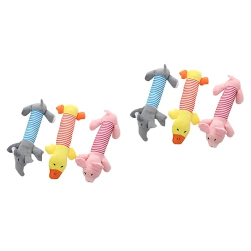BESPORTBLE 6 Stück Interaktiver Hundesound Für Welpen Kauspielzeug Für Kleine Hunde Spielzeug Für Hunde Training Dogman Plüschwelpe Plüsch Kleines Hundespielzeug Welpenzahnen BESPORTBLE 6 Stück Interaktiver Hundesound Für Welpen Kauspielzeug Für Kleine Hunde Spielzeug Für Hunde Training Dogman Plüschwelpe Plüsch Kleines Hundespielzeug Welpenzahnen von BESPORTBLE