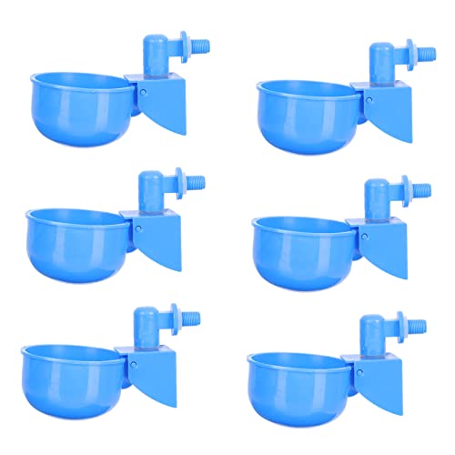 BESPORTBLE Hühnertränken Für Hühner Aus Langlebigem Material 6er-Pack Geflügelfütterung Tränke Bauernhof-geflügelfütterer BESPORTBLE Hühnertränken Für Hühner Aus Langlebigem Material 6er-Pack Geflügelfütterung Tränke Bauernhof-geflügelfütterer von BESPORTBLE