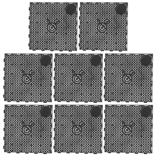 BESPORTBLE 3 Sätze Aquarium-unterkies-filterplatte Fischtank-bodenplatte PVC Schwarze Spleißkombination Für Große Fische Tank 20 Stück * 3 von BESPORTBLE