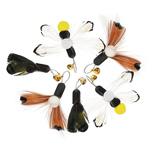 BESPORTBLE 6St Ersatzkopf für Katzenangel Katze Ersatz-Katzenstab interaktives katzenspielzeug Interactive cat Toy katzenspielzeug stab ersatz zum Necken von Katzen Plastik BESPORTBLE 6St Ersatzkopf für Katzenangel Katze Ersatz-Katzenstab interaktives katzenspielzeug Interactive cat Toy katzenspielzeug stab ersatz zum Necken von Katzen Plastik von BESPORTBLE