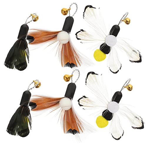 BESPORTBLE 6St Ersatzkopf für Katzenangel Katzen-Teaser-Zauberstab Aufsätze für Katzenstäbe interaktives katzenspielzeug Interactive cat Toy zum Necken von Katzen Kätzchen BESPORTBLE 6St Ersatzkopf für Katzenangel Katzen-Teaser-Zauberstab Aufsätze für Katzenstäbe interaktives katzenspielzeug Interactive cat Toy zum Necken von Katzen Kätzchen von BESPORTBLE