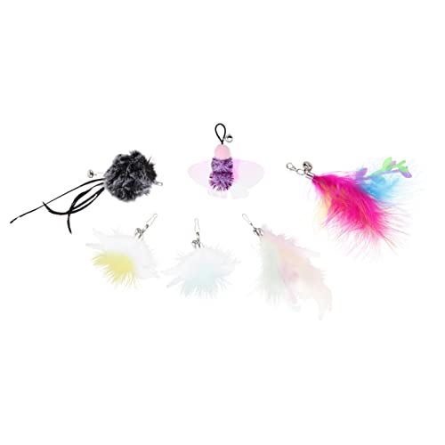 BESPORTBLE 6St Ersatzkopf für Katzenangel Kitten katzenspielzeug kratzen Leckerbissen für Katzen Katzen-Teaser-Anhänge Ersatz für den Katzenstab Katzenspielzeug für Wohnungskatzen BESPORTBLE 6St Ersatzkopf für Katzenangel Kitten katzenspielzeug kratzen Leckerbissen für Katzen Katzen-Teaser-Anhänge Ersatz für den Katzenstab Katzenspielzeug für Wohnungskatzen von BESPORTBLE