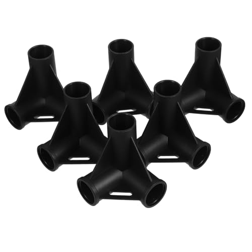 BESPORTBLE 6St Hundezeltzubehör Baldachin-Anschlüsse Baldachinteile Zeltstangenverbinder Beschläge für Vorzelte Camping-zubehör Campingzubehör Haustier-Überdachungsteil Zeltteile Abs Black BESPORTBLE 6St Hundezeltzubehör Baldachin-Anschlüsse Baldachinteile Zeltstangenverbinder Beschläge für Vorzelte Camping-zubehör Campingzubehör Haustier-Überdachungsteil Zeltteile Abs Black von BESPORTBLE