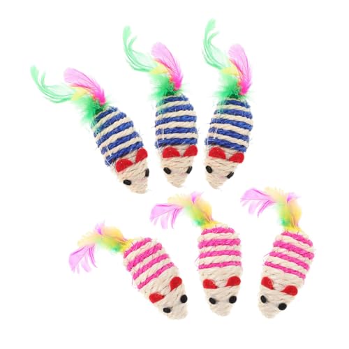 BESPORTBLE Catnip Toy 6st Katzen- - Katzenminze-leckereien Für Katzen Katzentür Katzenspielzeug Interactive Cat Toy Kauspielzeug Zum Zahnen Von Katzen Für Kätzchen Sisal Katzenspielzeug Katzenminze BESPORTBLE Catnip Toy 6st Katzen- - Katzenminze-leckereien Für Katzen Katzentür Katzenspielzeug Interactive Cat Toy Kauspielzeug Zum Zahnen Von Katzen Für Kätzchen Sisal Katzenspielzeug Katzenminze von BESPORTBLE
