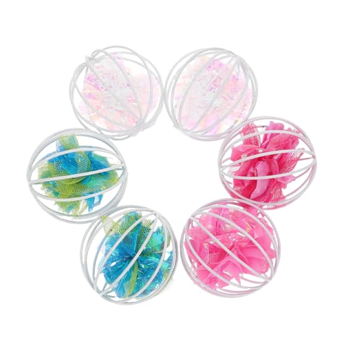 BESPORTBLE 6er-Pack Kätzchenspielzeug – Interaktives Knisterspielzeug Mit Geräuschen Für Hauskatzen Katzenspielzeug Zum Necken Haustierfang Abs-Material BESPORTBLE 6er-Pack Kätzchenspielzeug – Interaktives Knisterspielzeug Mit Geräuschen Für Hauskatzen Katzenspielzeug Zum Necken Haustierfang Abs-Material von BESPORTBLE