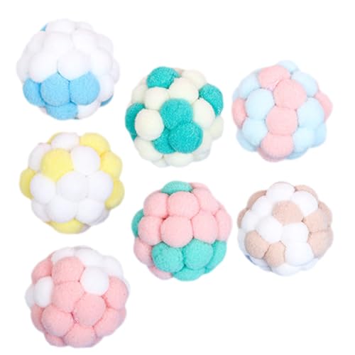 BESPORTBLE - Mit Plüsch Für Katzen Angereichertes 6er-Pack Interaktives Katzenspielzeug Mit Glöckchen Für Den Innenbereich BESPORTBLE - Mit Plüsch Für Katzen Angereichertes 6er-Pack Interaktives Katzenspielzeug Mit Glöckchen Für Den Innenbereich von BESPORTBLE