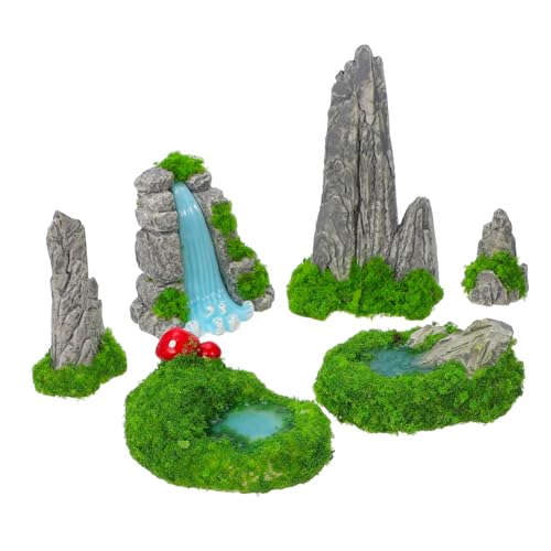 BESPORTBLE Robustes Wetterfestes Harz-mini-Pool- Für Die Wasserlandschaftsgestaltung Für Diorama-zubehör Und Fischtank von BESPORTBLE
