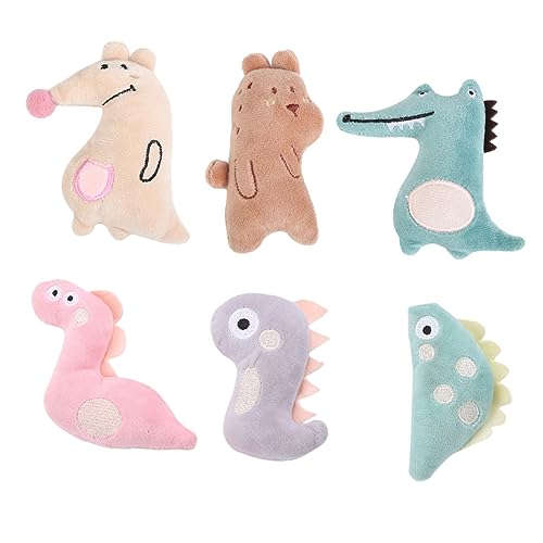 BESPORTBLE 6stücke Mini Katzenspielzeug Plüsch Set Haustierspielzeug Interaktives Spielzeug Für Hunde Plüschtiere Katze Plüschtier Katzen Spielzeug Set von BESPORTBLE
