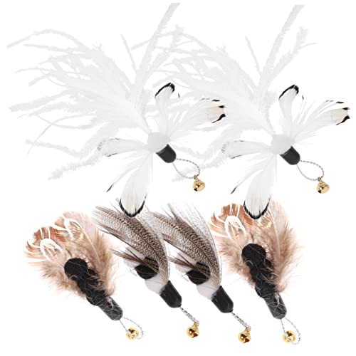 BESPORTBLE 6er Set Ersatzköpfe Für Katzenangel – Nachfüllungen Für -Katzenstäbe - Hängende Teaser Und Interaktive Haustier Spielzeuge Ideal Für Katzenspiel Und Unterhaltung BESPORTBLE 6er Set Ersatzköpfe Für Katzenangel – Nachfüllungen Für -Katzenstäbe - Hängende Teaser Und Interaktive Haustier Spielzeuge Ideal Für Katzenspiel Und Unterhaltung von BESPORTBLE
