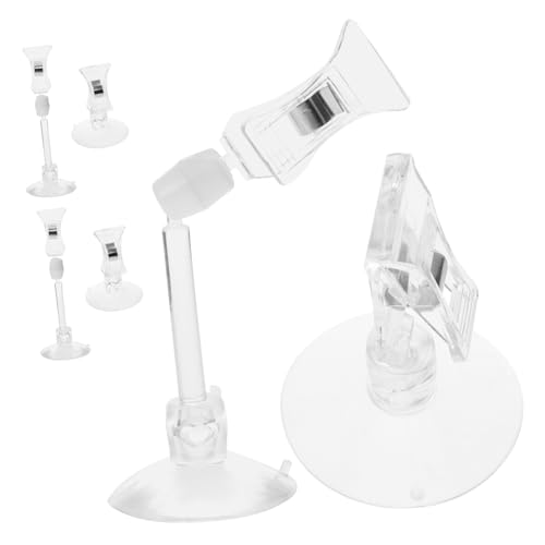 BESPORTBLE 6st Algen-saugnapf-Clip Spender Fischnetz Adapter Für Aquarien Algen-Clip Aquarium Garnele Haustier Regenfester Automatischer Teichfischfutterautomat Tank Fischflocken Weiß BESPORTBLE 6st Algen-saugnapf-Clip Spender Fischnetz Adapter Für Aquarien Algen-Clip Aquarium Garnele Haustier Regenfester Automatischer Teichfischfutterautomat Tank Fischflocken Weiß von BESPORTBLE