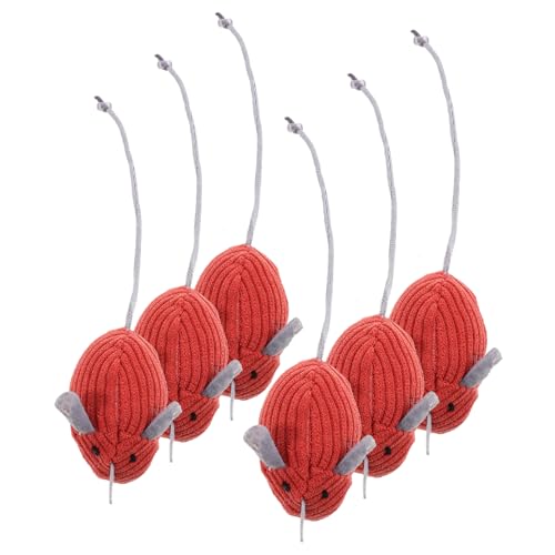BESPORTBLE Das Lieblingsspielzeug für Hauskatzen 6er-Pack Mäuse Weiches Plüsch Interaktives Katzenspielzeug Kätzchenspielzeug Zum Spielen und Entspannen BESPORTBLE Das Lieblingsspielzeug für Hauskatzen 6er-Pack Mäuse Weiches Plüsch Interaktives Katzenspielzeug Kätzchenspielzeug Zum Spielen und Entspannen von BESPORTBLE