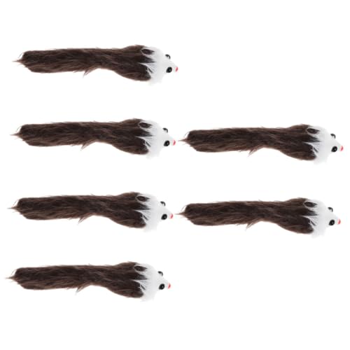 BESPORTBLE 6st Für Katzen Lustig Katzenspielzeug Für Wohnungskatzen, Kätzchen Indoor-Katzen-mäuse- Hundespielzeug Katzen-Puzzle- Katzenspielzeug Plüsch BESPORTBLE 6st Für Katzen Lustig Katzenspielzeug Für Wohnungskatzen, Kätzchen Indoor-Katzen-mäuse- Hundespielzeug Katzen-Puzzle- Katzenspielzeug Plüsch von BESPORTBLE