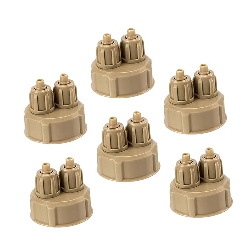 BESPORTBLE Kohlendioxid-reaktor-kit 6er-Pack Schnell Anzubringende Flaschenverschlüsse Für Co2-systeme BESPORTBLE Kohlendioxid-reaktor-kit 6er-Pack Schnell Anzubringende Flaschenverschlüsse Für Co2-systeme von BESPORTBLE
