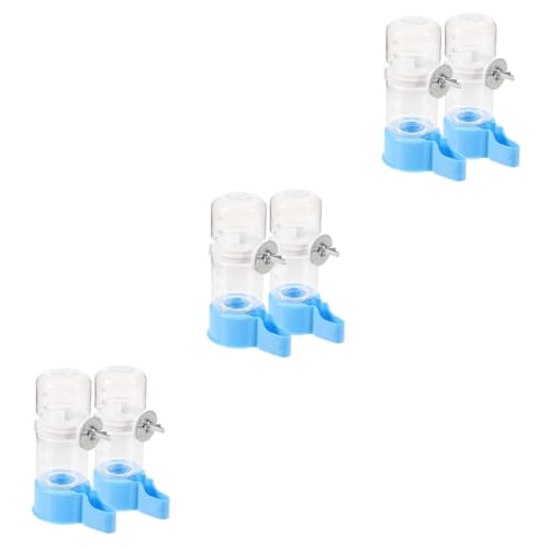 BESPORTBLE 6stücke Automatischer Vogeltränker Für Käfige Wiederverwendbare Wasserspender Für Papageien Praktische Trinklösung Für Haustiere Sicheres Und Langlebiges Design von BESPORTBLE
