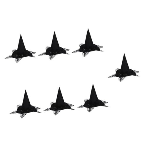 BESPORTBLE 7 STK Kleidung Für Haustiere Haustier-hexenumhang Halloween-kostü Für Haustiere Welpen-Outfits Schwarze Haustiermütze Haustier-Cosplay- Halloweenkostü Schwarze Kappen Vlies BESPORTBLE 7 STK Kleidung Für Haustiere Haustier-hexenumhang Halloween-kostü Für Haustiere Welpen-Outfits Schwarze Haustiermütze Haustier-Cosplay- Halloweenkostü Schwarze Kappen Vlies von BESPORTBLE