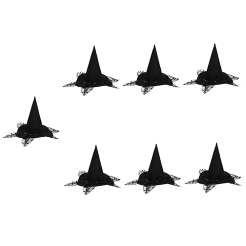 BESPORTBLE 7 Sätze Kleidung für Haustiere Kleiner Haustierhut Halloween-Haustiermantel Halloween Costume Halloween kostüme Haustierzubehör Schwarze Haustiermütze Haustier-Cosplay-Hut Vlies BESPORTBLE 7 Sätze Kleidung für Haustiere Kleiner Haustierhut Halloween-Haustiermantel Halloween Costume Halloween kostüme Haustierzubehör Schwarze Haustiermütze Haustier-Cosplay-Hut Vlies von BESPORTBLE