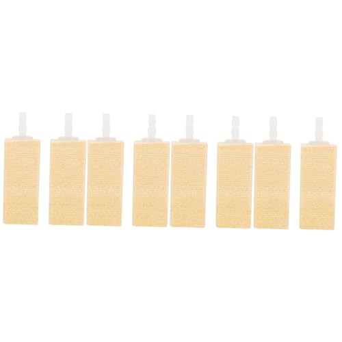 BESPORTBLE 4sets Aquarium Stein Aquarium Eiweiß Abschäumer Blase Stein Diffusor Für Frische 2 Stücke * 4 von BESPORTBLE