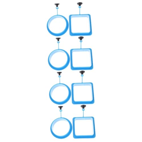 BESPORTBLE 8 STK Fischfutterautomat Schwimmender Futterspender für Fische Aquarium Futterring Automatic Fish Feeder Futterautomat für Fische Betta-Aquarium bequemer Aquarienkreis Aquarienring von BESPORTBLE