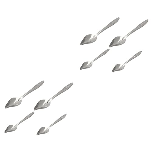 BESPORTBLE 8 STK Fütterungslöffel Für Papageien Vogelmilch Tierfutterpflege Manuelle Fütterung Papageien Füttern Futterschaufel Für Vögel Handfütterungslöffel Papagei Mini-Schaufel Silver BESPORTBLE 8 STK Fütterungslöffel Für Papageien Vogelmilch Tierfutterpflege Manuelle Fütterung Papageien Füttern Futterschaufel Für Vögel Handfütterungslöffel Papagei Mini-Schaufel Silver von BESPORTBLE