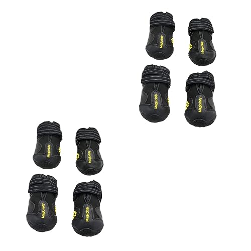 BESPORTBLE 8 STK Hund warme Stiefel Haustierschuhe für Welpen Schwimmschuhe für Hunde hundeschuhe pfotenschutz für Hunde Dog Shoes Stiefel für Haustierhunde Schneestiefel für Haustiere Black BESPORTBLE 8 STK Hund warme Stiefel Haustierschuhe für Welpen Schwimmschuhe für Hunde hundeschuhe pfotenschutz für Hunde Dog Shoes Stiefel für Haustierhunde Schneestiefel für Haustiere Black von BESPORTBLE