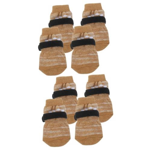 BESPORTBLE 8 STK Hundesocken Austauschbare Warme Socken Tragbare Warme Socken Verschleißfeste Haustiersocken Pfotenschutz Für Hunde Atmungsaktiver Pfotenschutz Pfotensocken Baumwolle BESPORTBLE 8 STK Hundesocken Austauschbare Warme Socken Tragbare Warme Socken Verschleißfeste Haustiersocken Pfotenschutz Für Hunde Atmungsaktiver Pfotenschutz Pfotensocken Baumwolle von BESPORTBLE