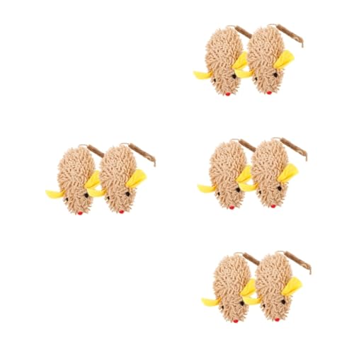 BESPORTBLE 8 STK Katzenspielzeug Katzenminze-Spielzeug Spielzeuge Kätzchen Spielzeug Süßes -kätzchen-Spielzeug Katzen-mäuse-Spielzeug Fertiges Produkt Hauskatze Polygonum Holz BESPORTBLE 8 STK Katzenspielzeug Katzenminze-Spielzeug Spielzeuge Kätzchen Spielzeug Süßes -kätzchen-Spielzeug Katzen-mäuse-Spielzeug Fertiges Produkt Hauskatze Polygonum Holz von BESPORTBLE