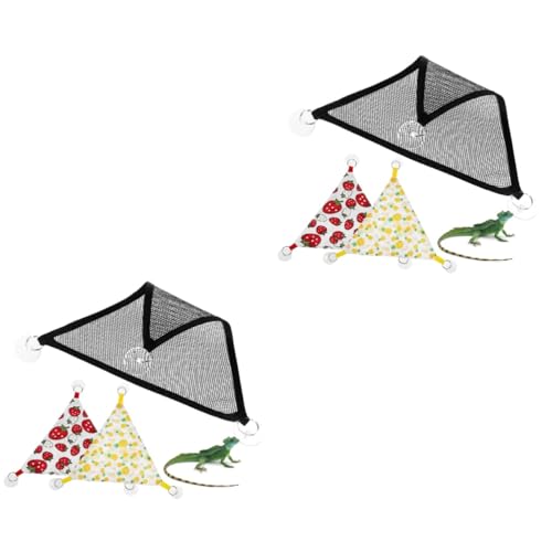 BESPORTBLE 8stücke Reptilien-hängematte Atmungsaktive Mesh-hängematte Für Eidechsen Und Geckos Mit Saugnäpfen Zum Ruhen Und Klettern Terrarien BESPORTBLE 8stücke Reptilien-hängematte Atmungsaktive Mesh-hängematte Für Eidechsen Und Geckos Mit Saugnäpfen Zum Ruhen Und Klettern Terrarien von BESPORTBLE