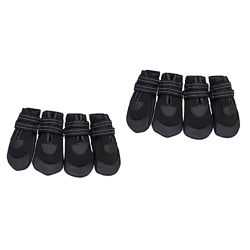 BESPORTBLE 8 STK rutschfeste Hundeschuhe Hunde Haustiere Stiefel Warme Haustierstiefel wasserdichte Hundestiefel Wanderschuhe Für Haustiere Black BESPORTBLE 8 STK rutschfeste Hundeschuhe Hunde Haustiere Stiefel Warme Haustierstiefel wasserdichte Hundestiefel Wanderschuhe Für Haustiere Black von BESPORTBLE