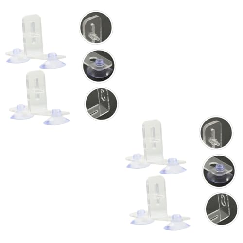 BESPORTBLE 8sätze Aquarium Trennwand Mit Saugnapf Transparente Isolation Für Fischzucht Langlebige Tankteiler Für Sichere Trennung Von Aquarienbewohnern von BESPORTBLE
