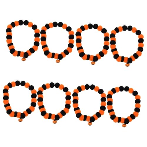 BESPORTBLE 8 STK Halloween-Kragen Halloween-kätzchen-Halskette Dehnbare Halskette Waschbares Katzenhalsband Katzenspielzeug-snackspender Halloween-kürbiskragen Halloween-hundekleidung Nylon BESPORTBLE 8 STK Halloween-Kragen Halloween-kätzchen-Halskette Dehnbare Halskette Waschbares Katzenhalsband Katzenspielzeug-snackspender Halloween-kürbiskragen Halloween-hundekleidung Nylon von BESPORTBLE