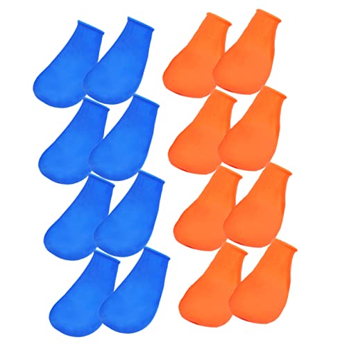 BESPORTBLE 8stücke Hundeschuhe Für Hunde Und Katzen wasserdichte Regenstiefel Für Pfotenschutz rutschfeste Gummistiefel Für Outdoor-aktivitäten von BESPORTBLE