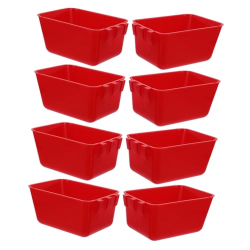 BESPORTBLE 8 Stück Vogelfutterstation Vogelkäfig Futterstation Vogelkäfig Futterbecher Hühnerstallbecher Vogelfutterbecher Vogelbecher Vogelwasser Futterstation Geschirr BESPORTBLE 8 Stück Vogelfutterstation Vogelkäfig Futterstation Vogelkäfig Futterbecher Hühnerstallbecher Vogelfutterbecher Vogelbecher Vogelwasser Futterstation Geschirr von BESPORTBLE