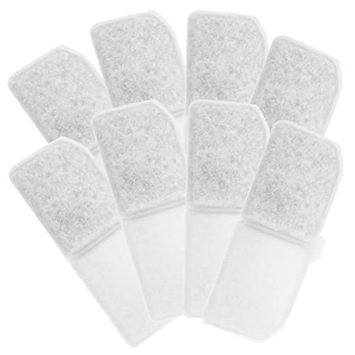 BESPORTBLE 8stücke Katzen Trinkbrunnen Filter Ersatzfilter Für Wasserspender Hochwertige Aktivkohle Filtration Für Wasser Für Katzen Und Hunde von BESPORTBLE