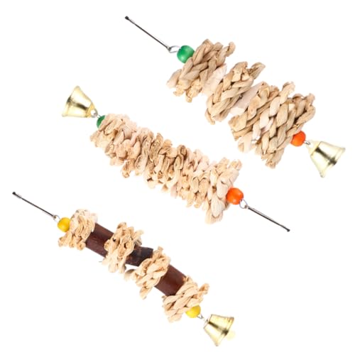BESPORTBLE 9 STK Papagei Kauspielzeug papageienspielzeug vogelspielzeug nymphensittich Zähneknirschspielzeug Vögel kauen Spielzeug Spielzeuge Spielset aus Holz Papageien-Hängespielzeug Stroh BESPORTBLE 9 STK Papagei Kauspielzeug papageienspielzeug vogelspielzeug nymphensittich Zähneknirschspielzeug Vögel kauen Spielzeug Spielzeuge Spielset aus Holz Papageien-Hängespielzeug Stroh von BESPORTBLE