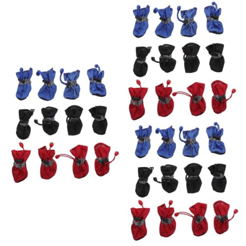 BESPORTBLE 9 Sets Regenstiefel Für Hunde Weiches Baumwollfutter Robuste Regenschuhe Aus Nylon Für Haustiere Im Freien BESPORTBLE 9 Sets Regenstiefel Für Hunde Weiches Baumwollfutter Robuste Regenschuhe Aus Nylon Für Haustiere Im Freien von BESPORTBLE