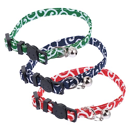 BESPORTBLE 9stücke Teiliges Katzenhalsband Mit Verstellbarem Sicherheitsverschluss Und Glocke Fliege Für Kätzchen Und Atmungsaktives Langlebiges Material Für Und Stil von BESPORTBLE
