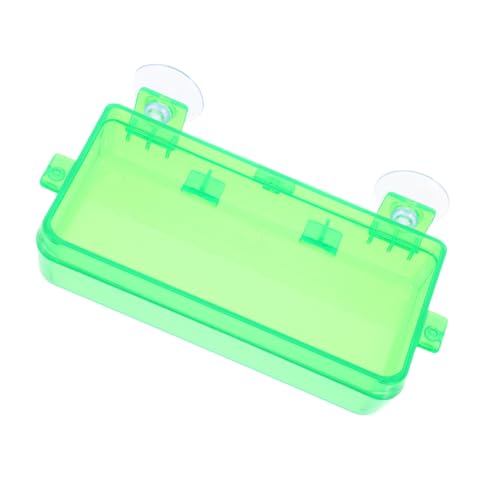 BESPORTBLE Reptilien Futter Und Wasserschale Mit Saugnäpfen Escapeproof Futternapf Für Echsen Geckos Und Chamäleons Multifunktionale Futterstation Für Haustiere Klarem Design von BESPORTBLE
