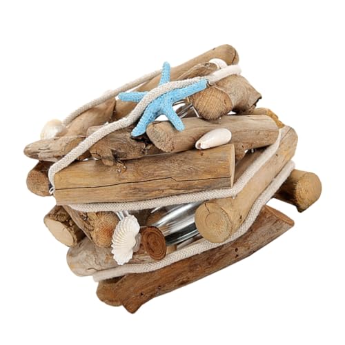 BESPORTBLE Moderne Stil Desktop Hydrokultur Pflanzer Glas Holz Kombination Blumentopf BESPORTBLE Moderne Stil Desktop Hydrokultur Pflanzer Glas Holz Kombination Blumentopf von BESPORTBLE