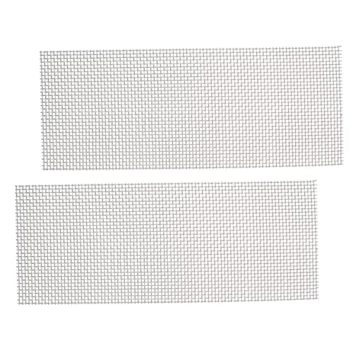 BESPORTBLE Design Aquarium Mesh Pad 2 Stücke Edelstahl Moos Netz für Fisch Tank Biegsamen und Rost- von BESPORTBLE
