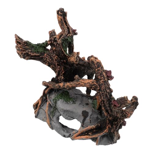 BESPORTBLE Aquarium Deko Resin Baumstamm Hohler Baumstumpf Versteck für Garnelen und Fische Realistisch Gestaltetes Aquarium Ornament für Süß Salzwasser Langlebiges Harz Natürliche BESPORTBLE Aquarium Deko Resin Baumstamm Hohler Baumstumpf Versteck für Garnelen und Fische Realistisch Gestaltetes Aquarium Ornament für Süß Salzwasser Langlebiges Harz Natürliche von BESPORTBLE